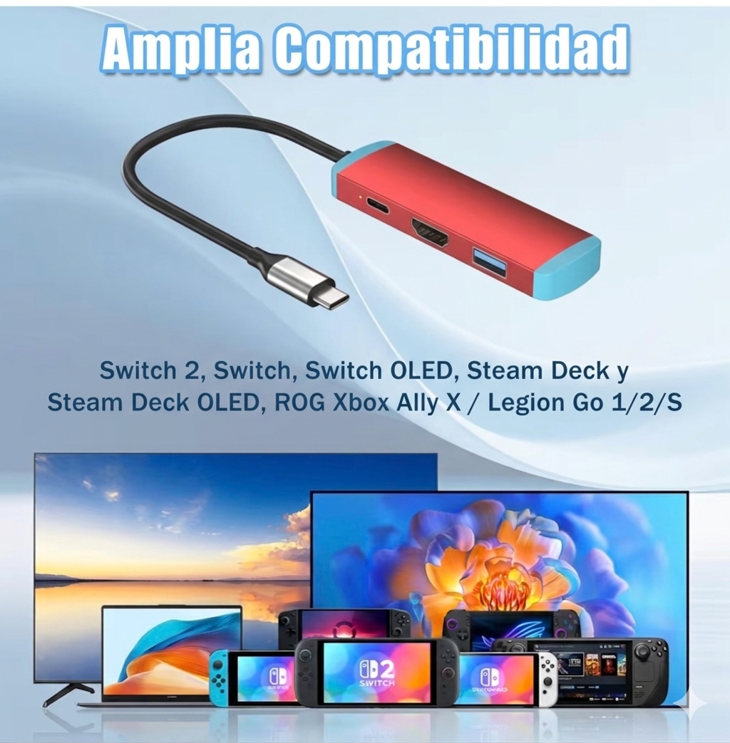 Interruptor USB C