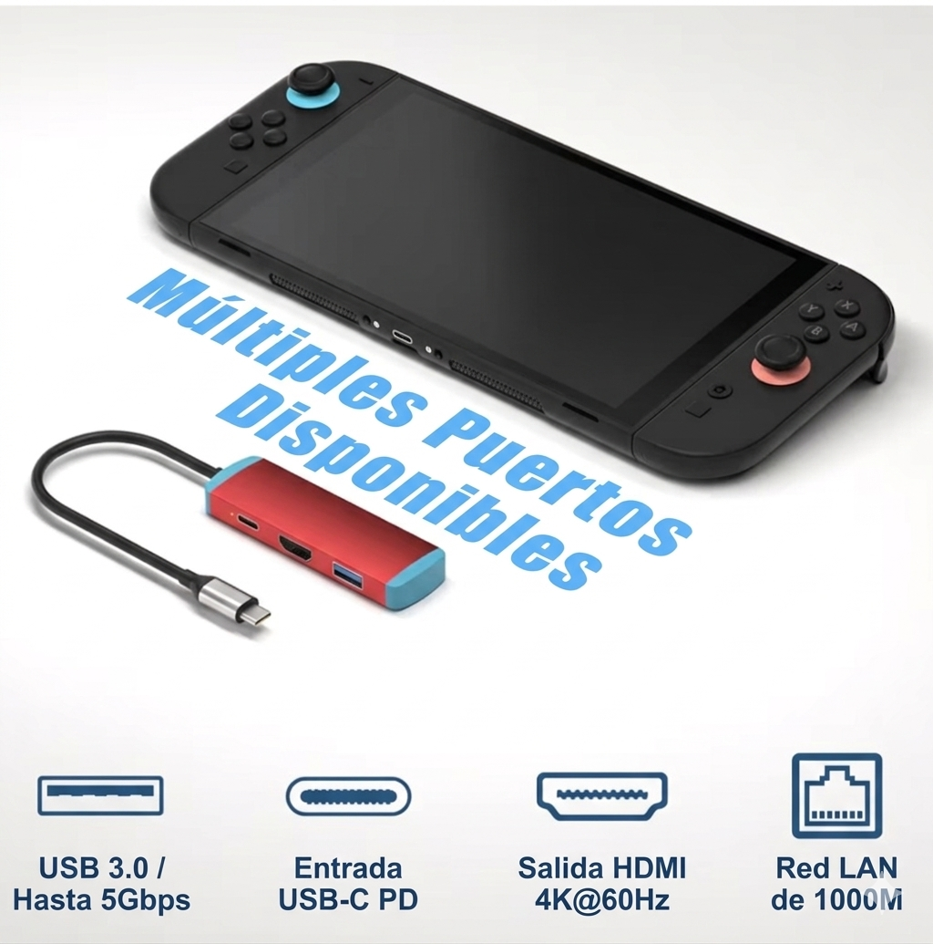 Interruptor USB C