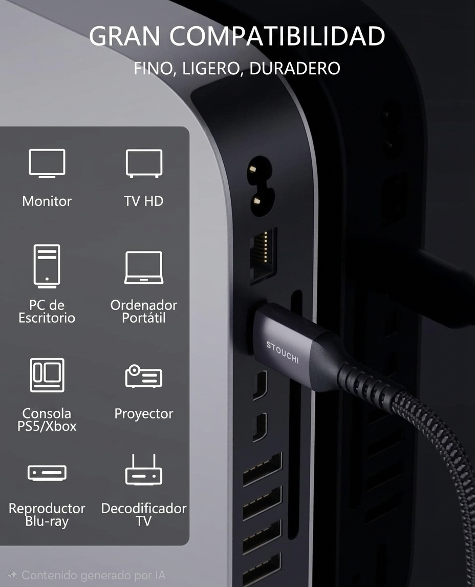 Cable HDMI 25 Pies