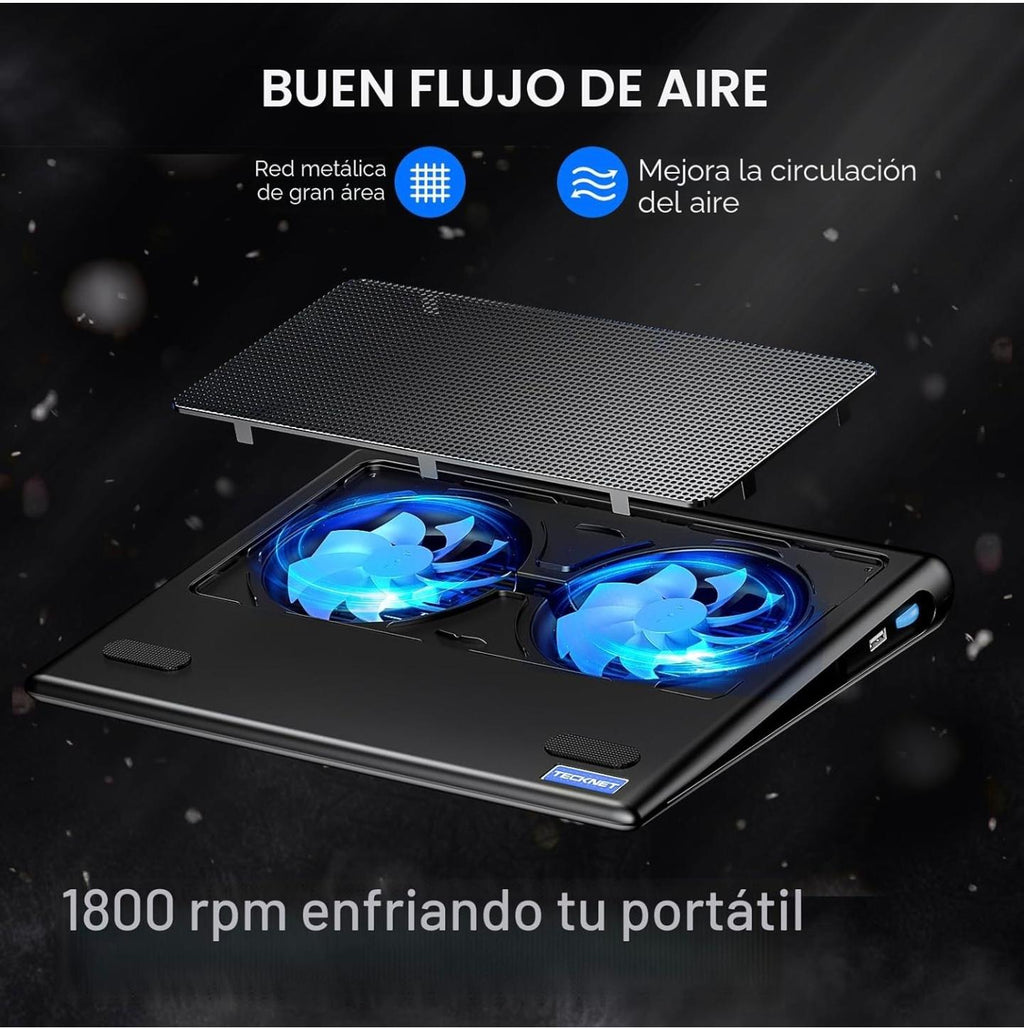 Base de enfriamiento para laptop